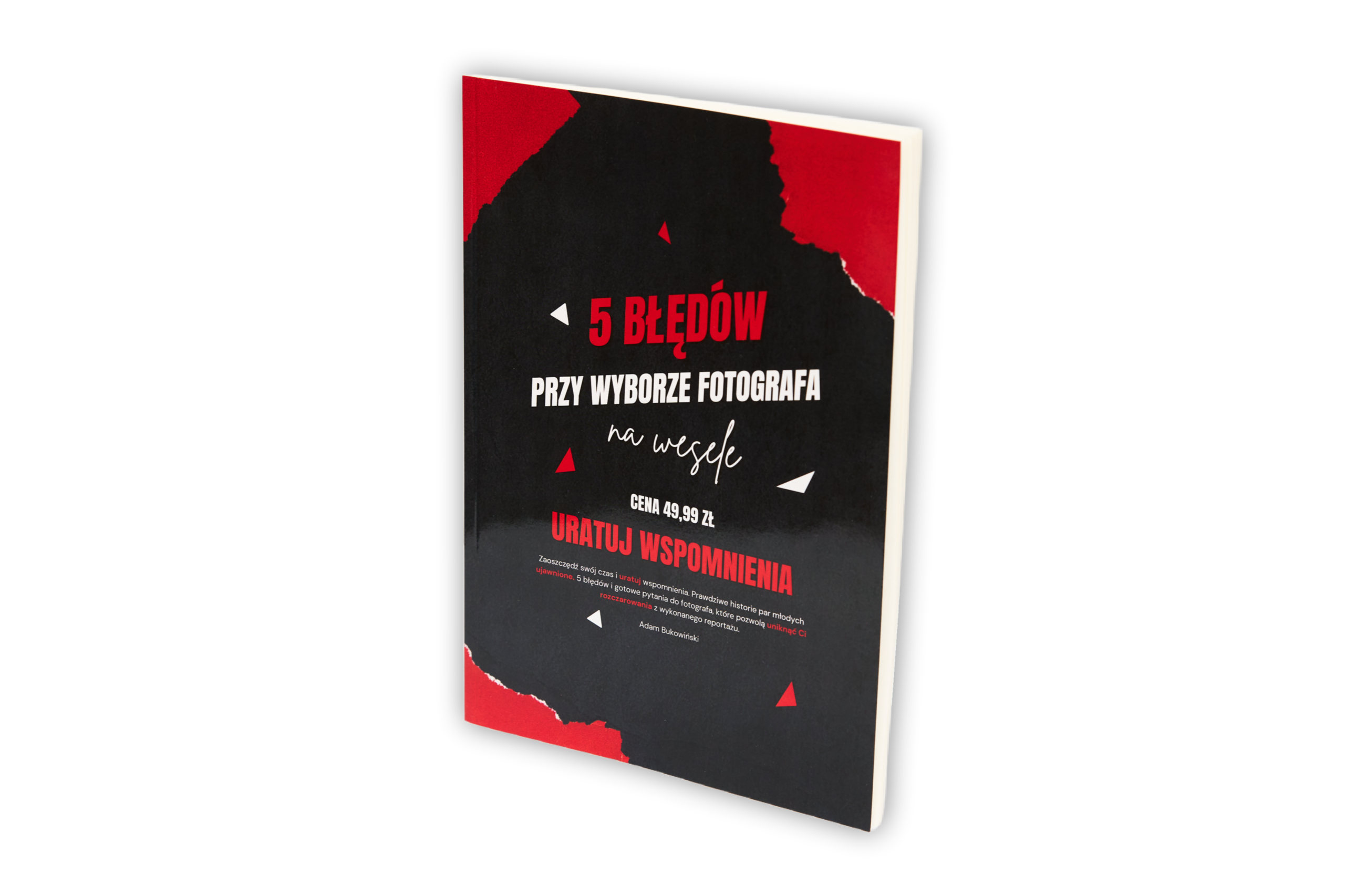 Książka "5 Błędów przy wyborze fotografa na wesele" - obrazek 1